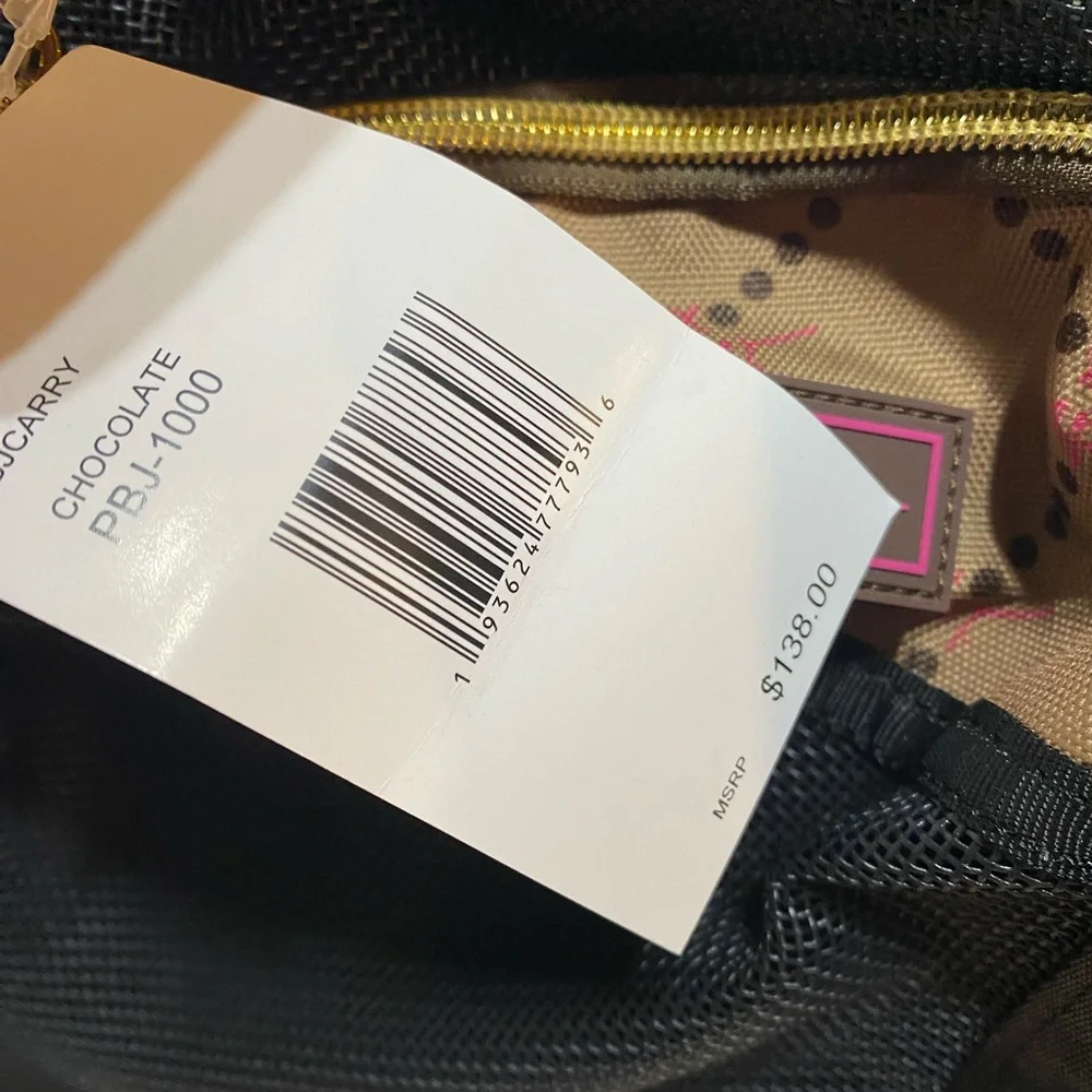 Betsey Johnson dog carrier NWT